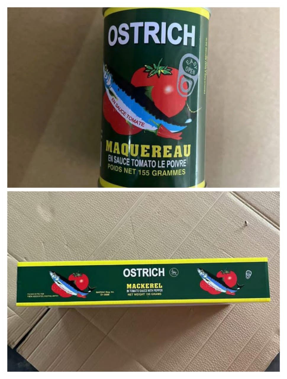 Ostrich Sardines
