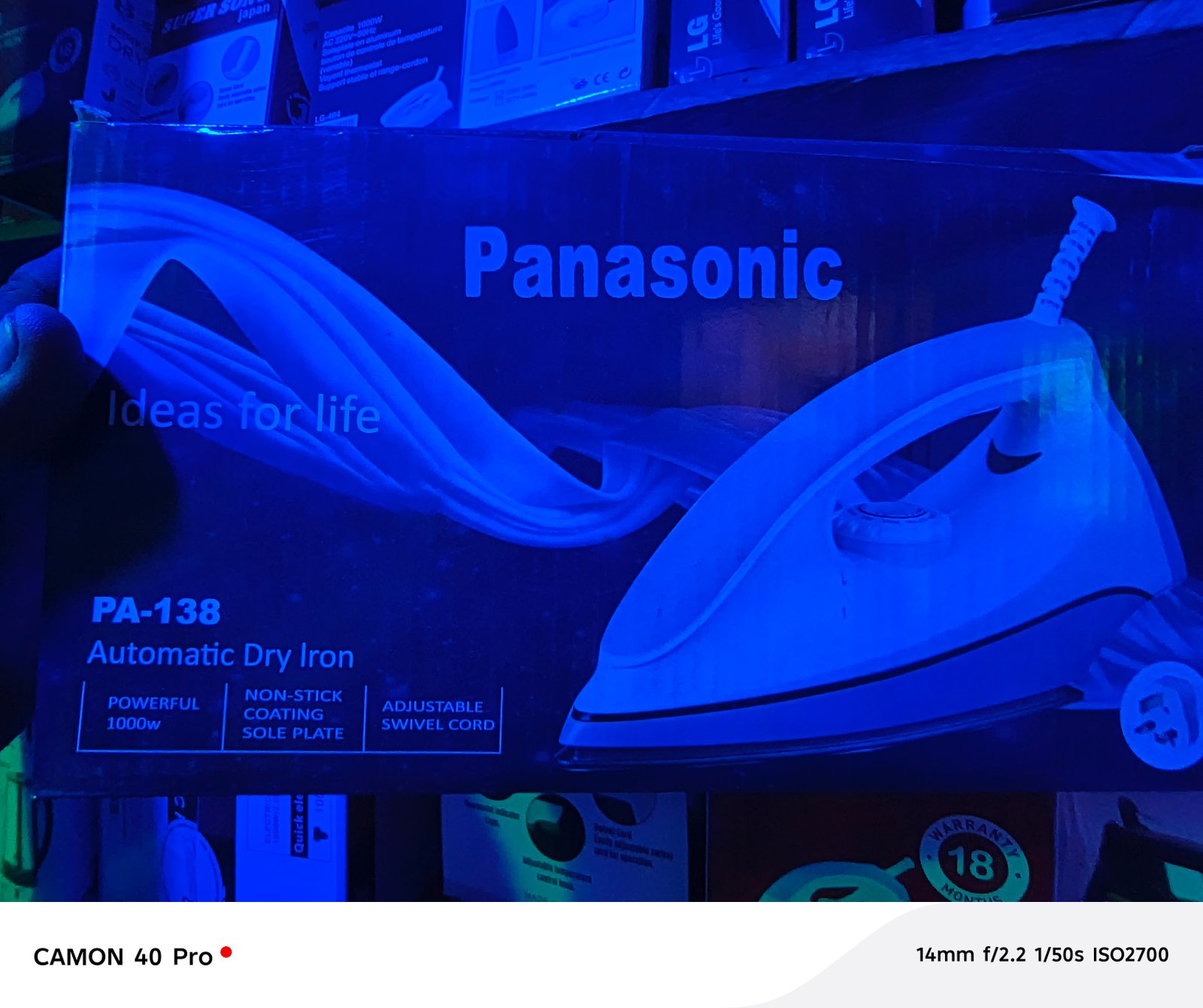 Panasonic iron