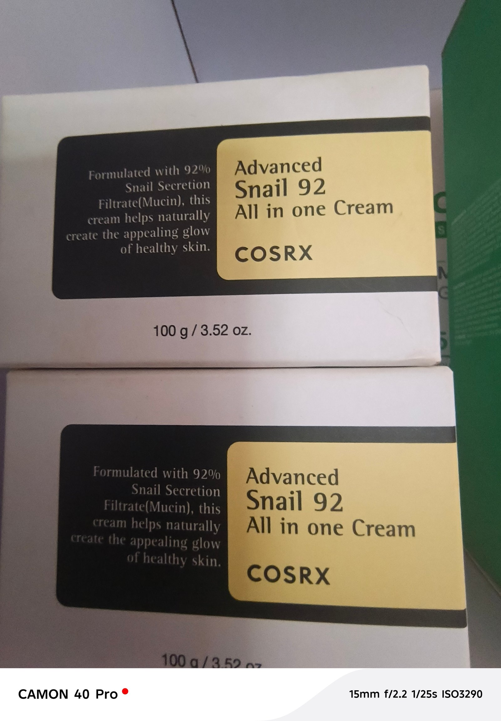 Face cream