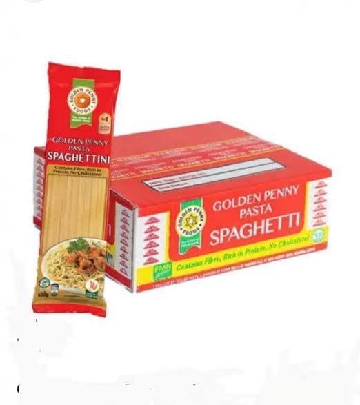 Golden penny spaghetti