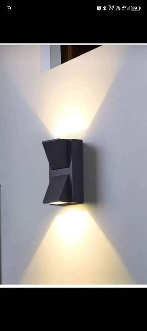 Out door light led wall light