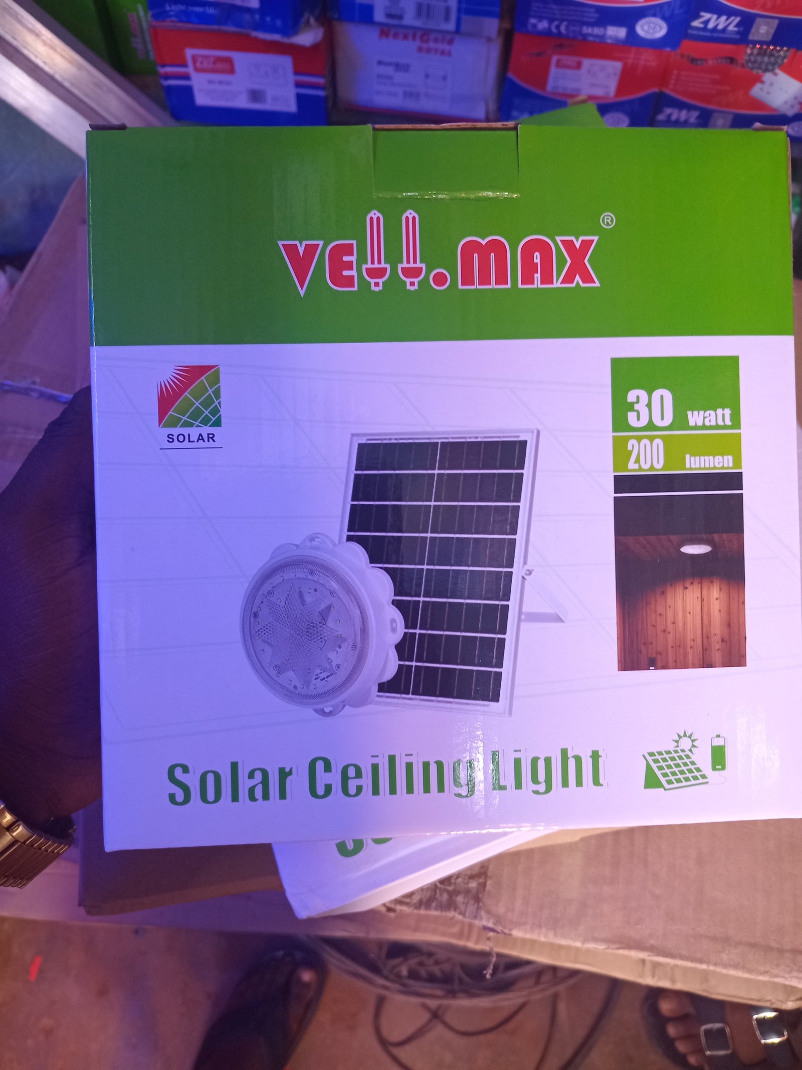 Soler ceiling fitting 