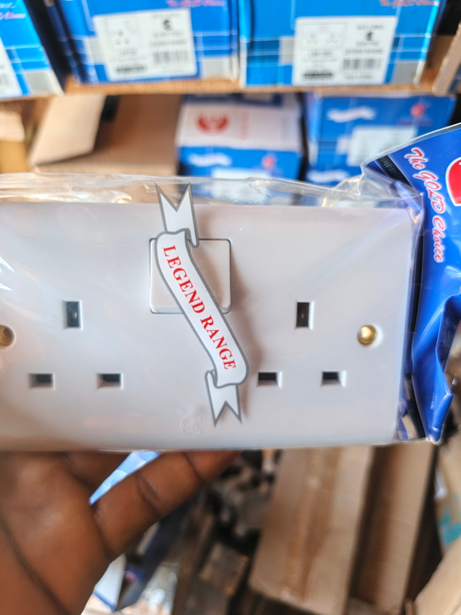 13 ahms double socket