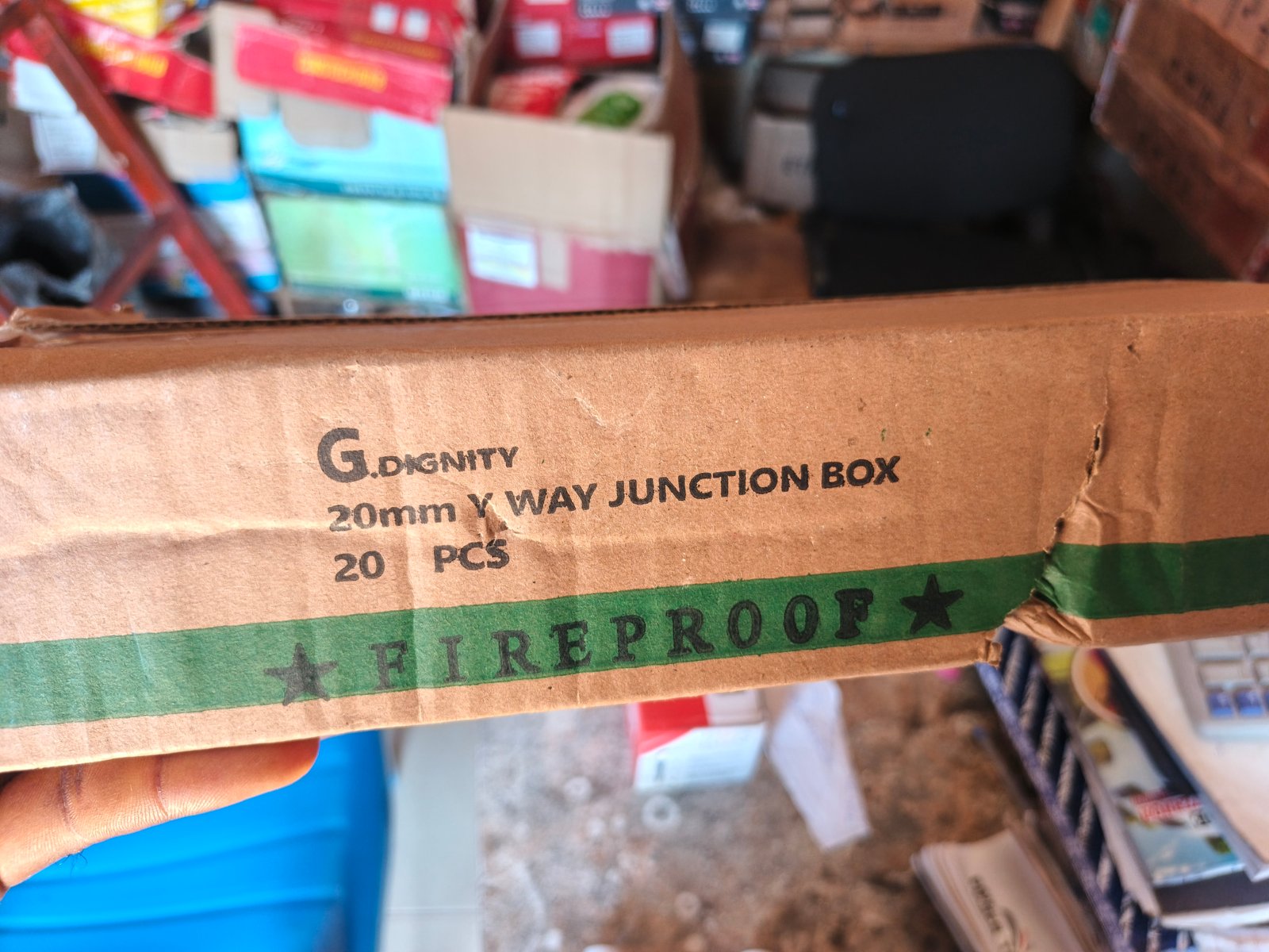 20mm Y junction box