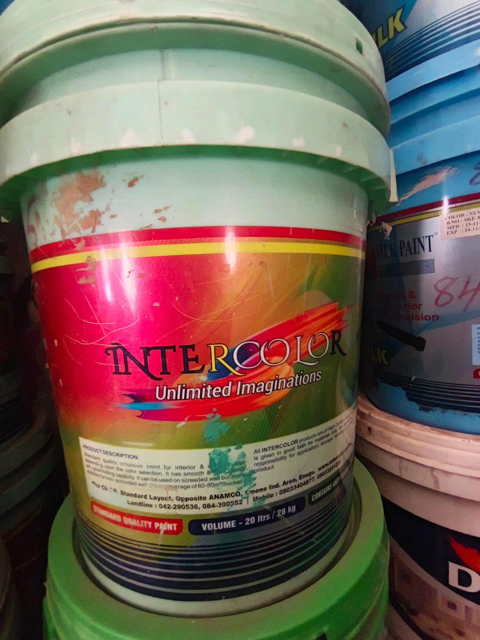 Intercolor Matt paint
