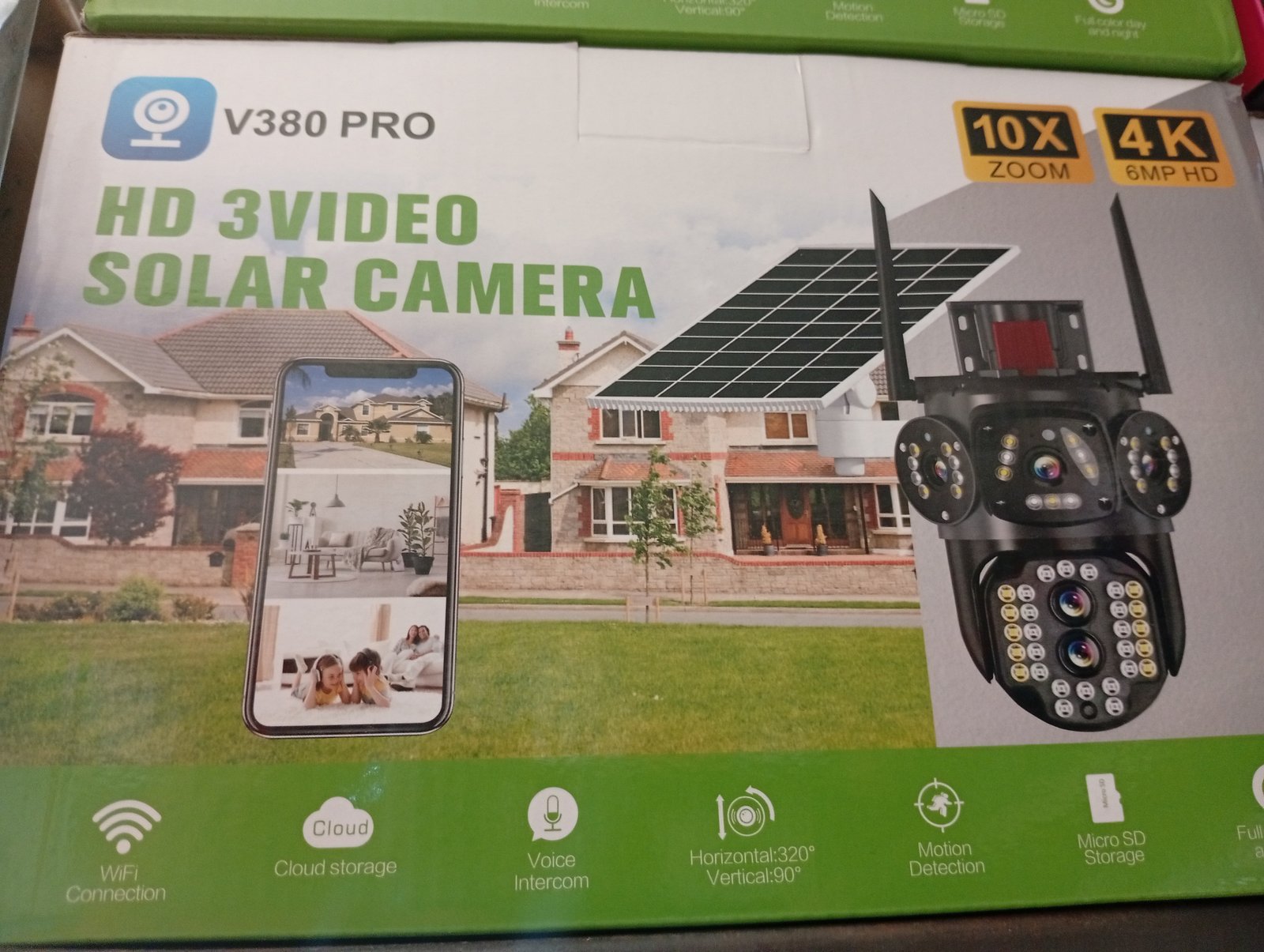 Solar camera 6mp