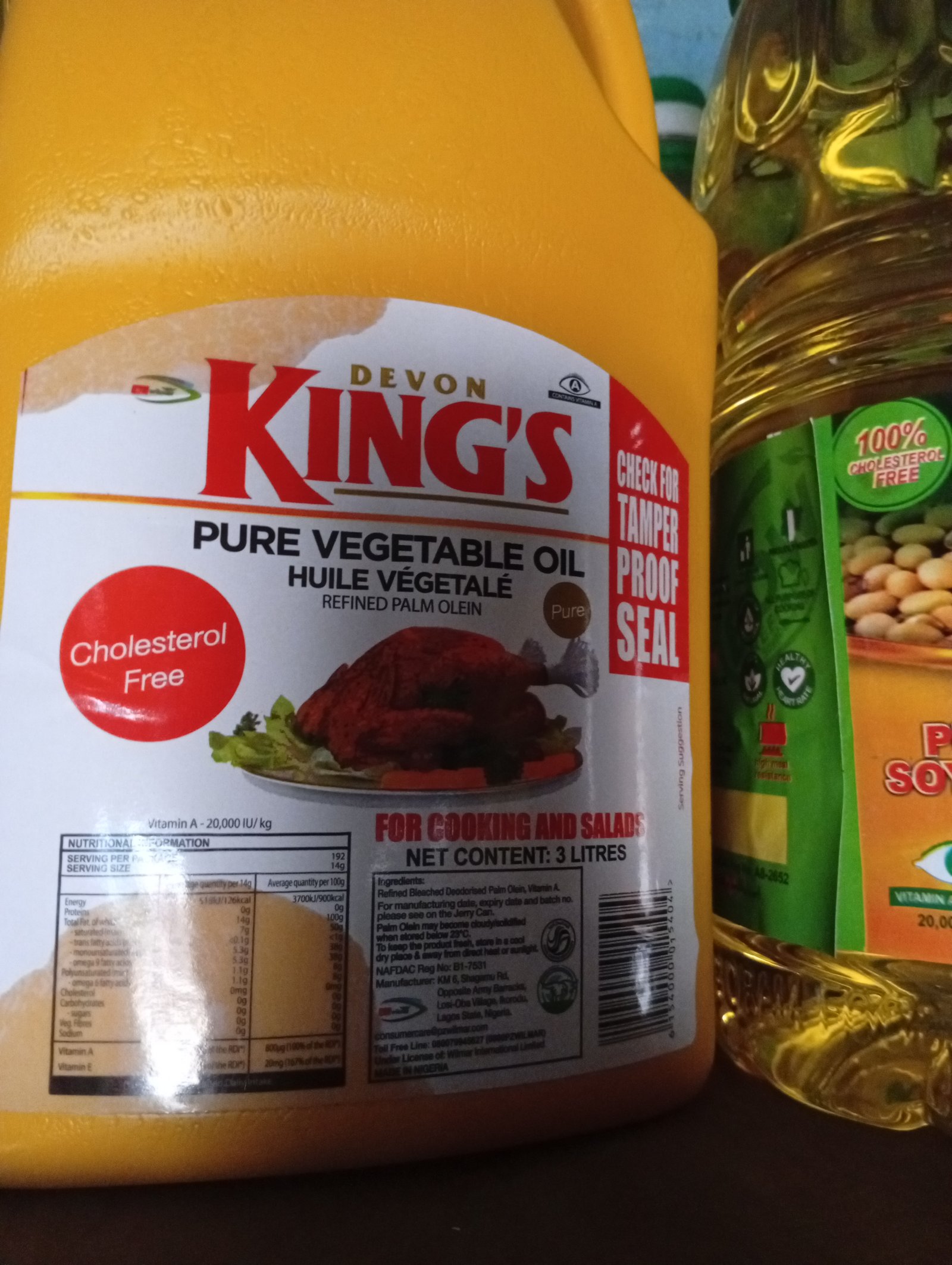 Kings vegetable oil
