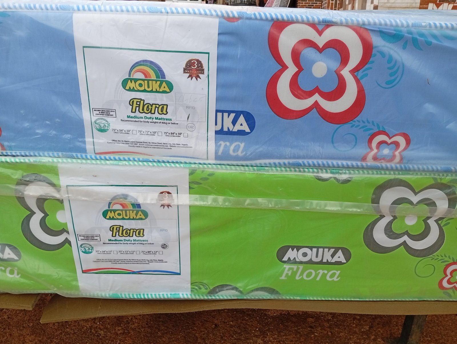 4x6 12 inches mouka foam