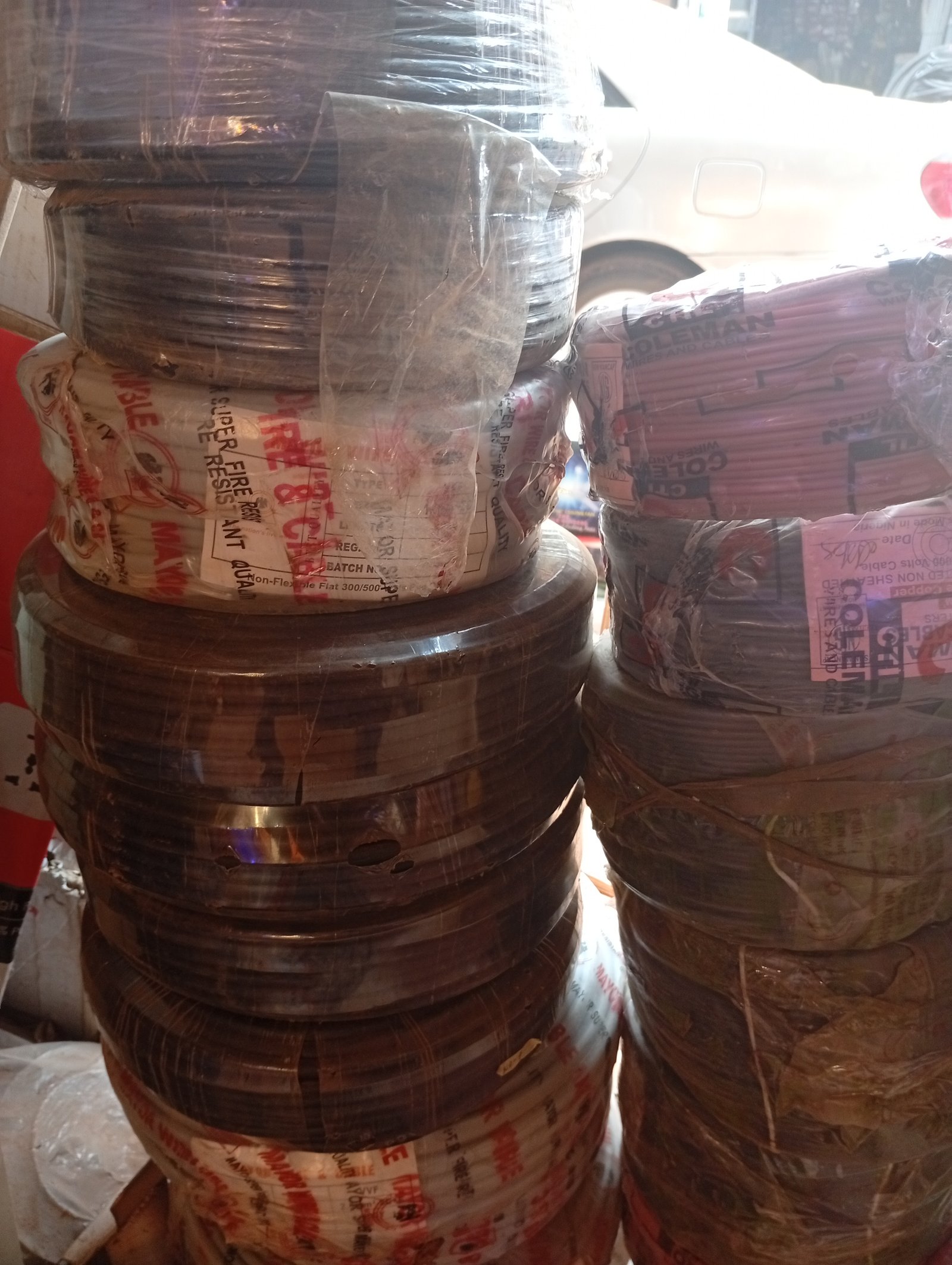 All kinds of cable wires 