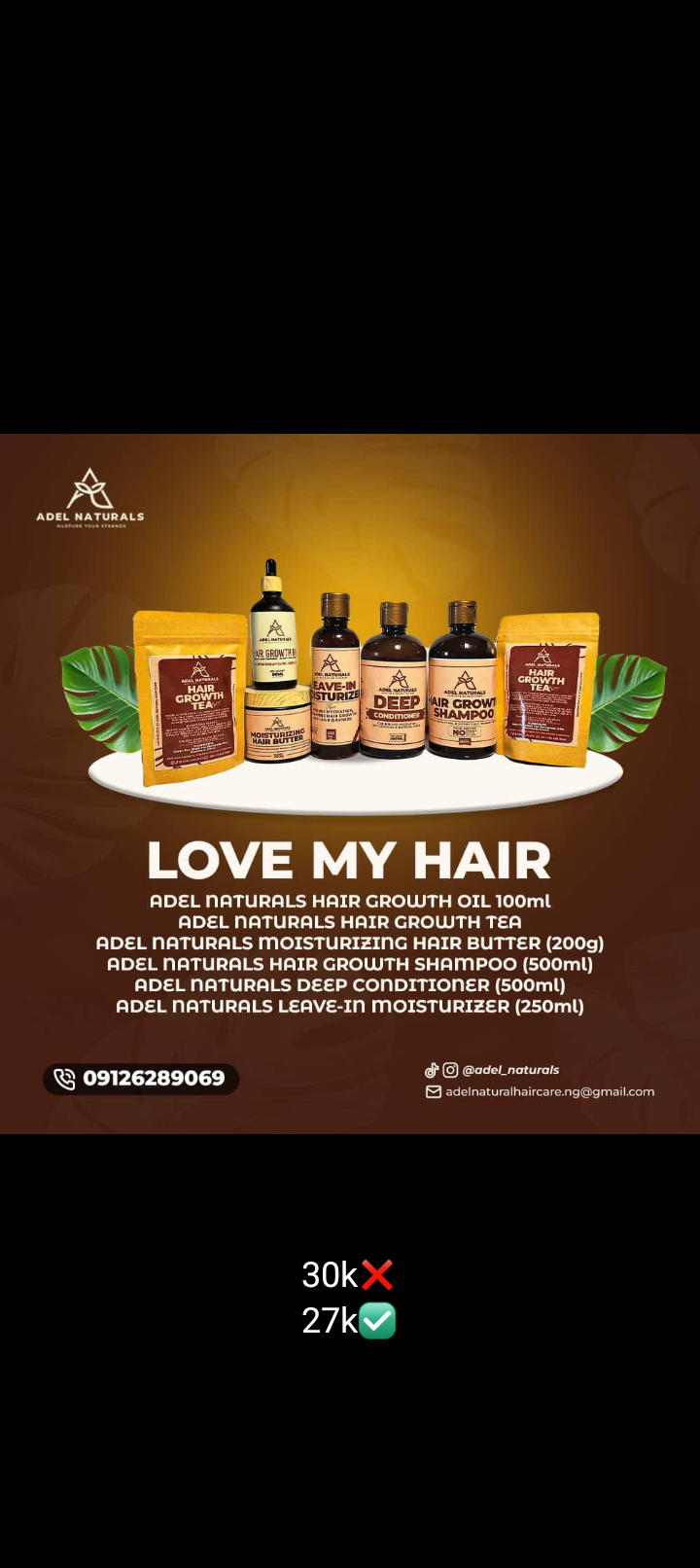 Hair products 
