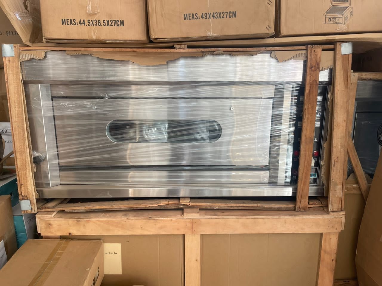 2 trays oven 