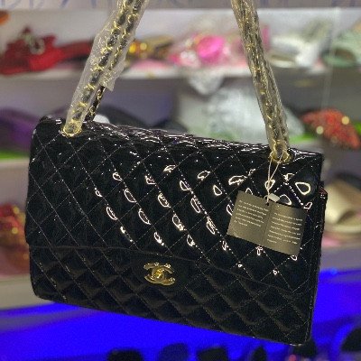 Mirror skin Channel bag
