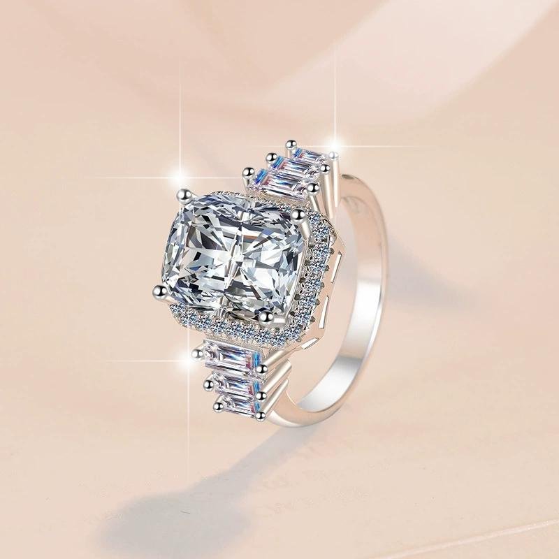 Moissanite Engagement Ring