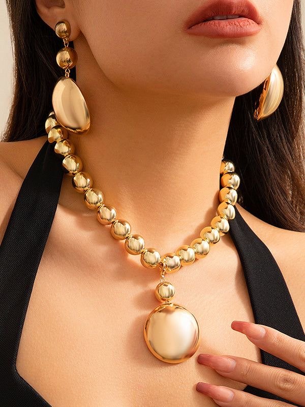 Alloy Necklace & Earring