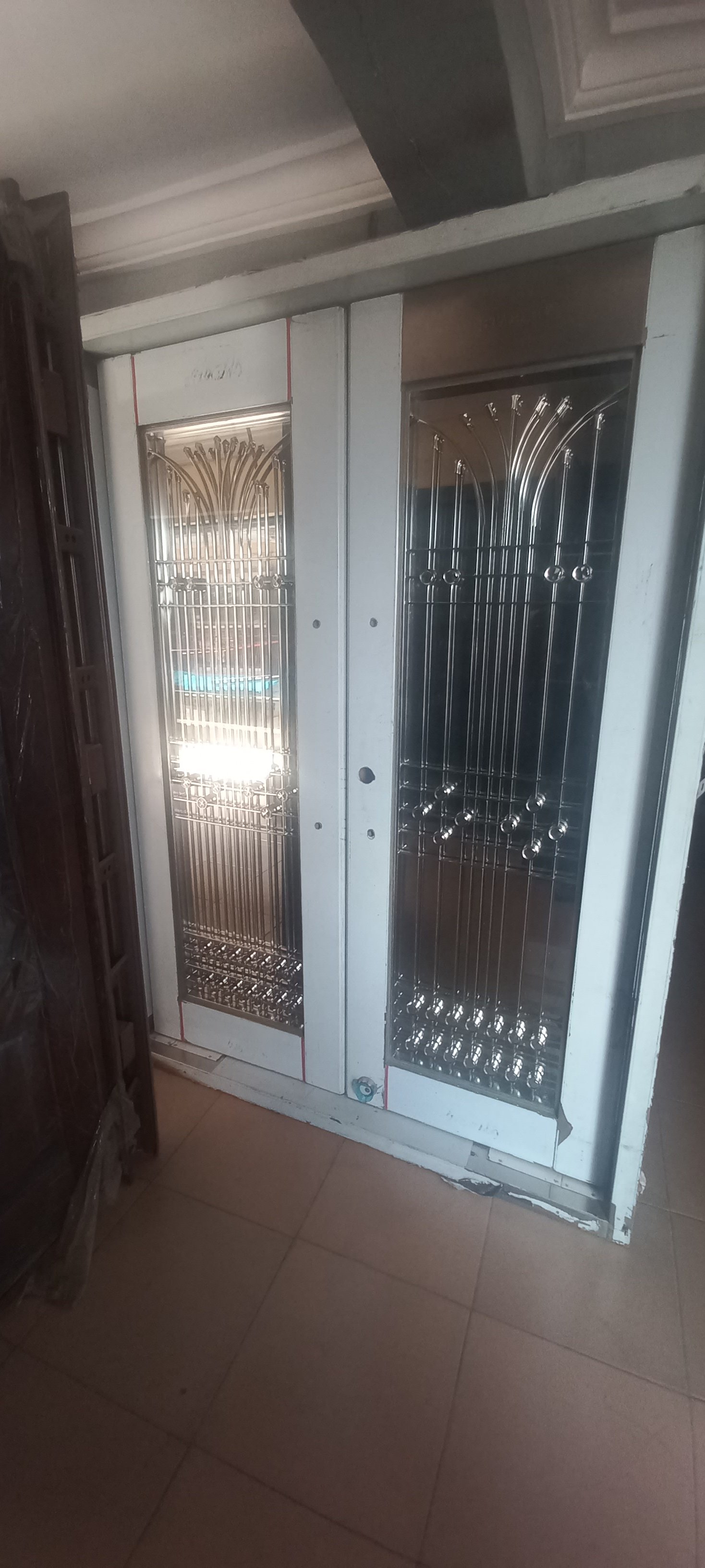 Stainless door 