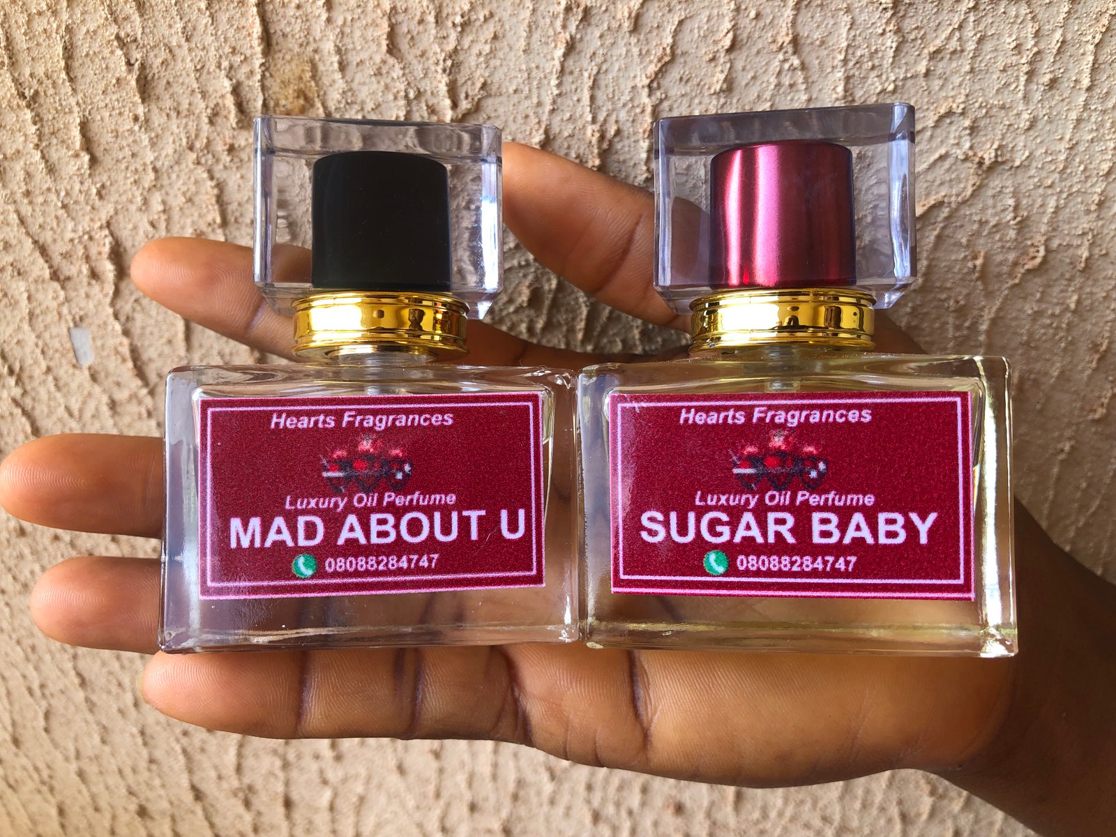 Luxury oil perfume 