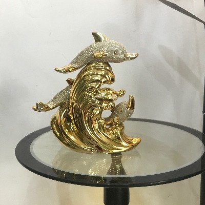 Dolphin figurines 