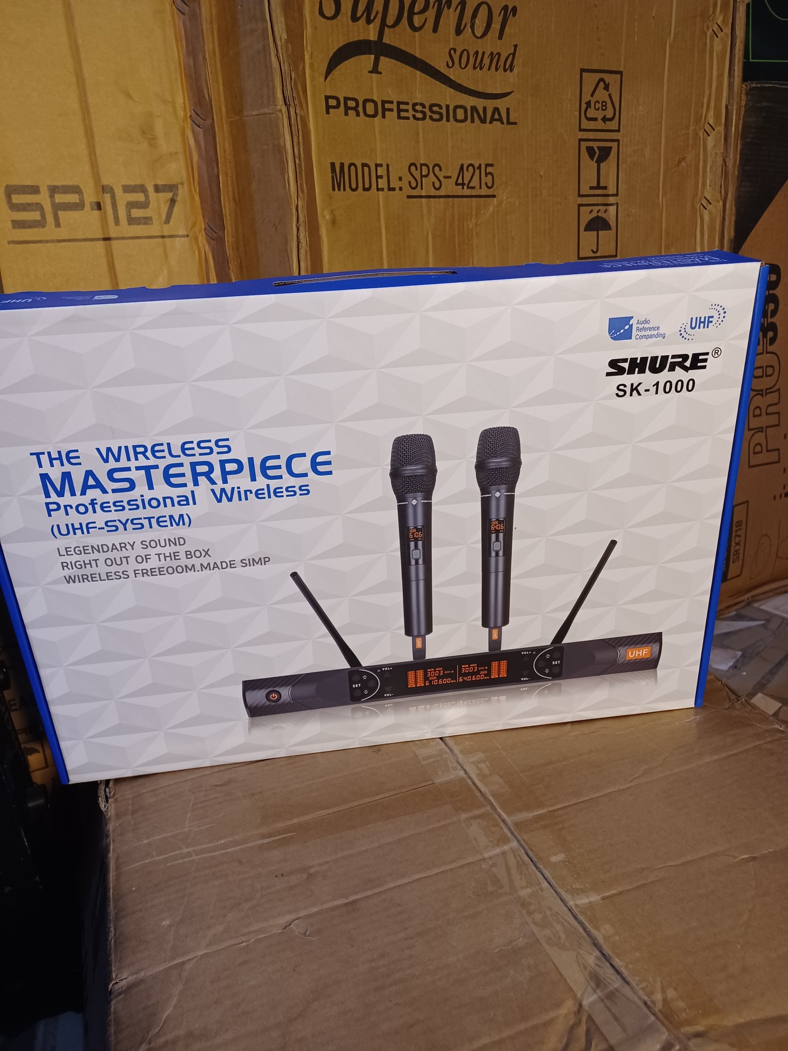 Shure wireless microphone 