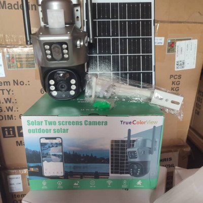 V360 dual lens solar camera 