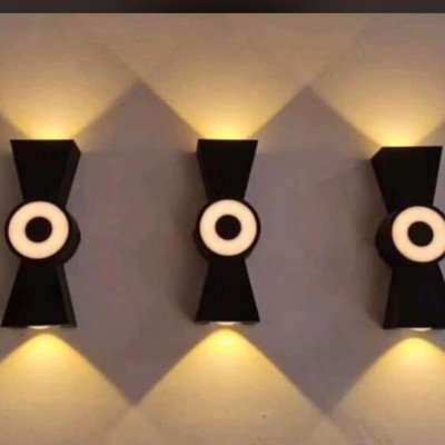 Led mix gold wall light