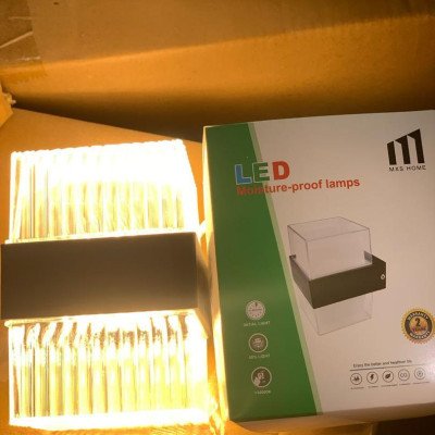 Led mix gold wall light