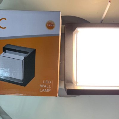 Led mix gold wall light
