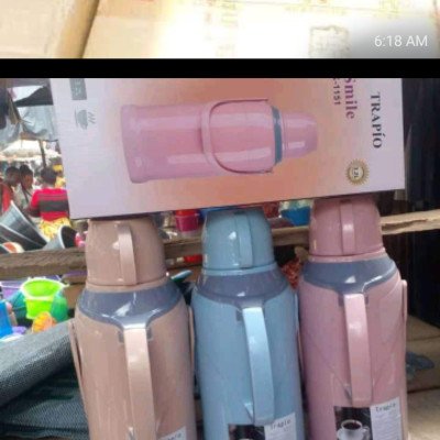 Hot water breakable flask 