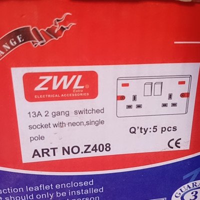 13 arms double Socket 
