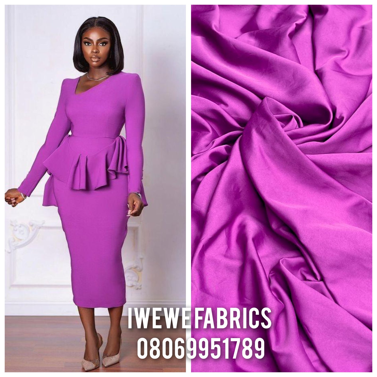 Quality thick crepe material