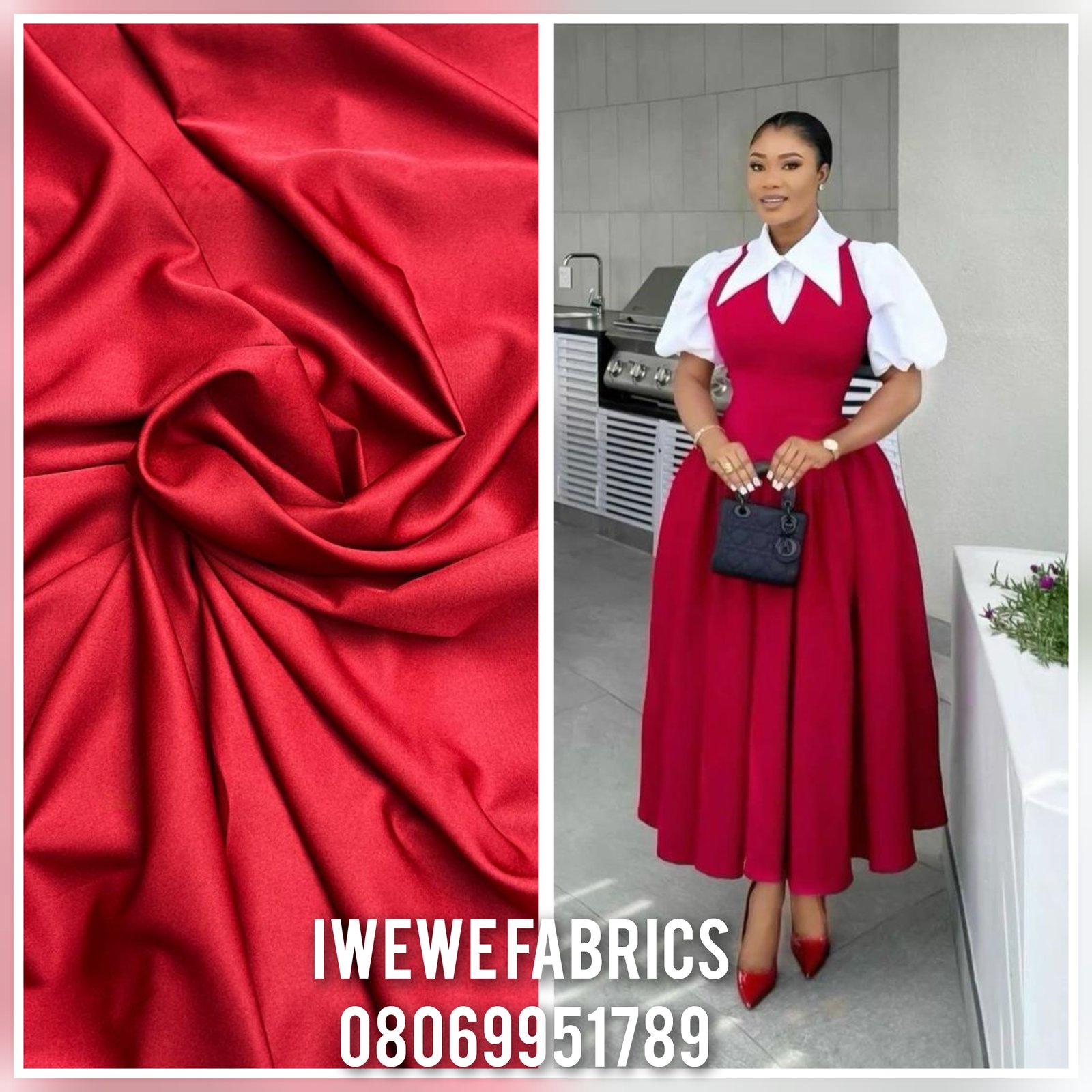 Quality thick crepe material
