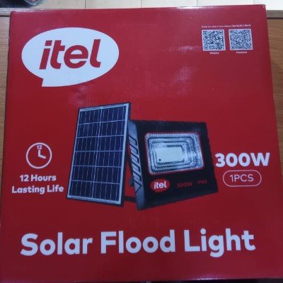  Itel Solar Flood Light (300W)